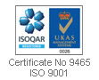 Certificate Number 9465 ISO 9001