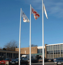 Ground Mounted Flagpoles Ground Mounted Flagpolesone