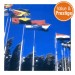 Fibreglass Flagpolesone
