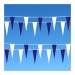 Icicle Fluorescent Pennant Bunting Icicle Fluorescent Pennant Buntingone