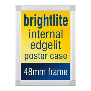 Brightlite - Internal Edgelit Slimline Click Frameone