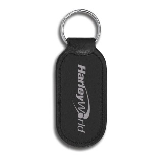 Cigar Shaped Leather Keyringone