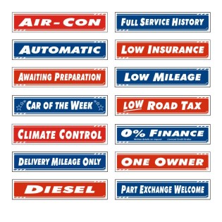 24" Caption Stickersone