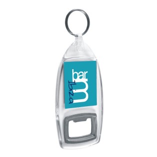 Six Series Plastic Bottle Opener Keyringsone