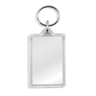 Blank Large Rectangular Acrylic Keyringsone
