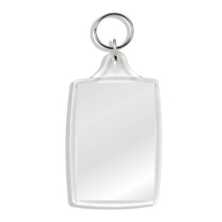 Blank XL Rectangular Acrylic Keyrings Blank XL Rectangular Acrylic Keyringsone