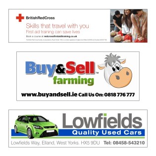 Full Colour Window Stickersone