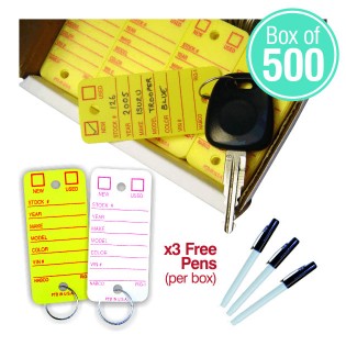 Rigidene Plastic Key Tags Rigidene Plastic Key Tagsone