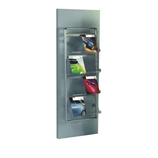 Reporter Wall Mounted Brochure Display Reporter Wall Mounted Brochure Displayone