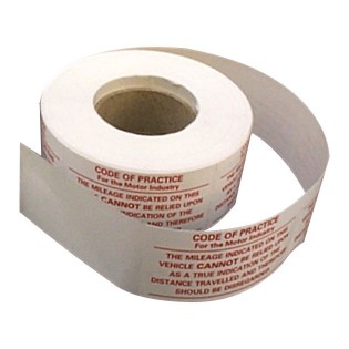 Mileage Disclaimer Stickersone