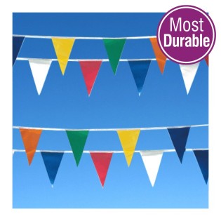 Mass Plasticloth Pennant Bunting Mass Plasticloth Pennant Buntingone