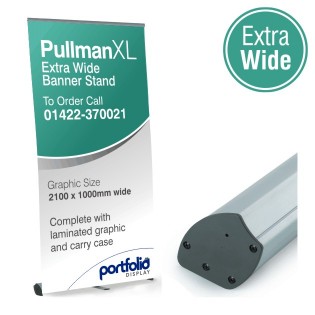 Pullman XL - Extra Wide Roller Banners Pullman XL - Extra Wide Roller Bannersone