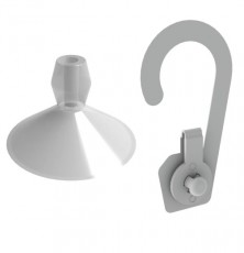 Suction Pads or Hooksone