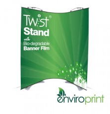 Biodegradable Twist Banner Stands Biodegradable Twist Banner Standsone