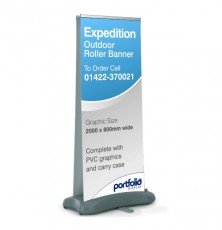 Outdoor Roller Banner Standsone
