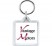 Square Acrylic Keyringsone