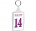 Six Series XL Plastic Keyringsone