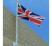 Short Wall-Mounted Flagpolesone