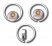 Full Colour Designer Sapporo Keyringsone