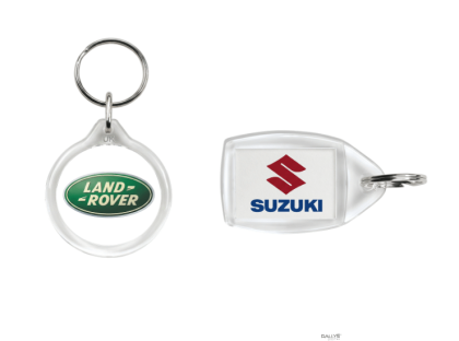 Acrylic Keyrings, Plastic Key Fobs