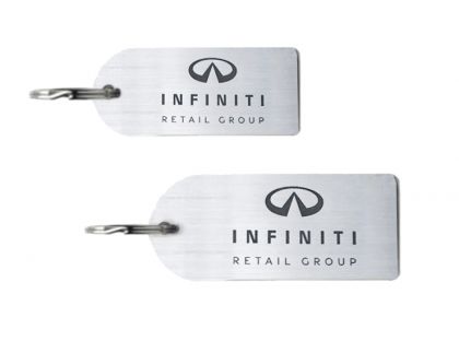 Company logo deals keyrings