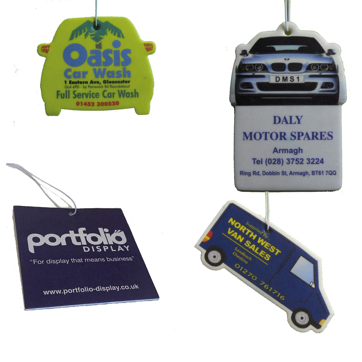 Download Custom Shape Promotional Branded Car Air Fresheners