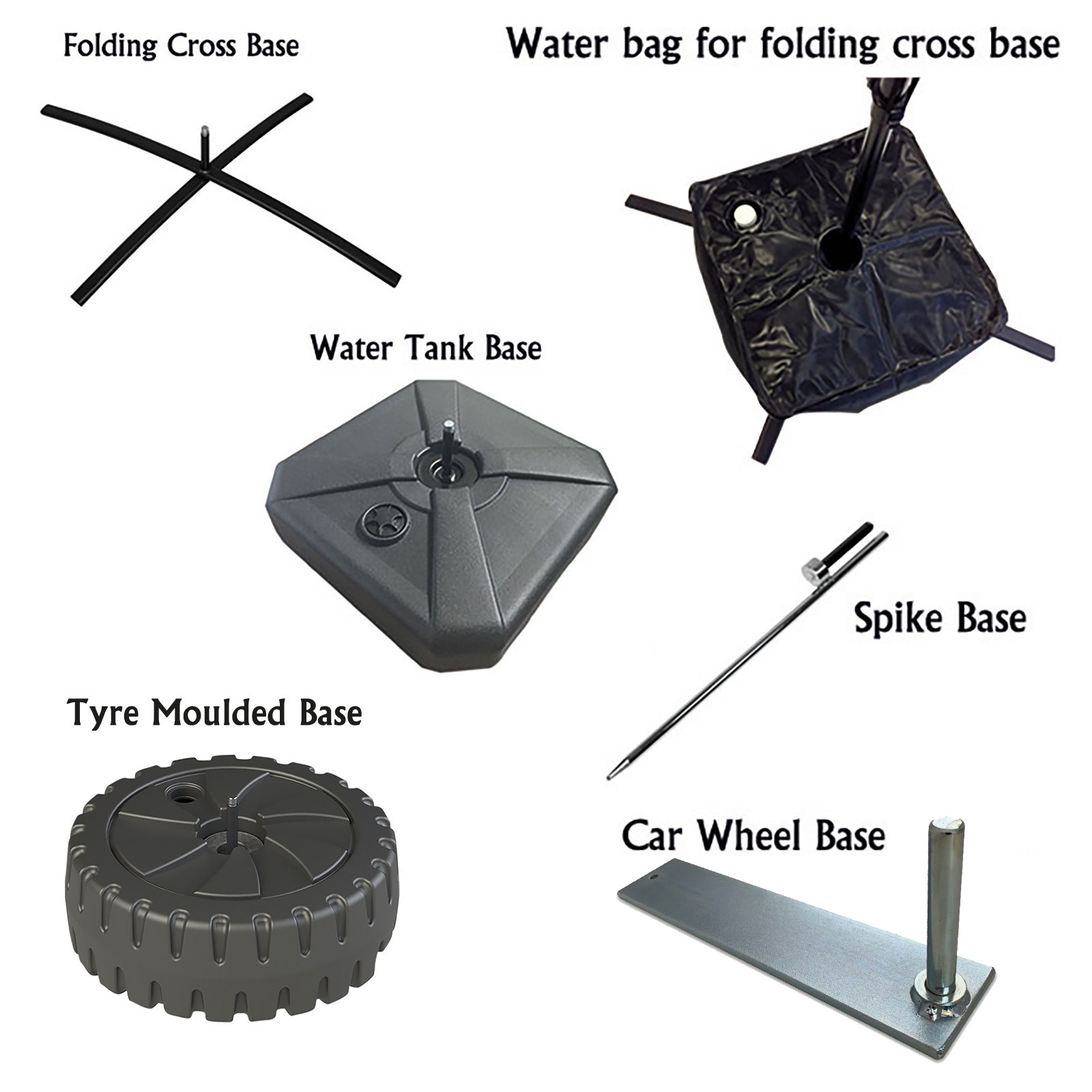 Replacement Poles and Bases for Feather Flags Feather Flag Baseplate