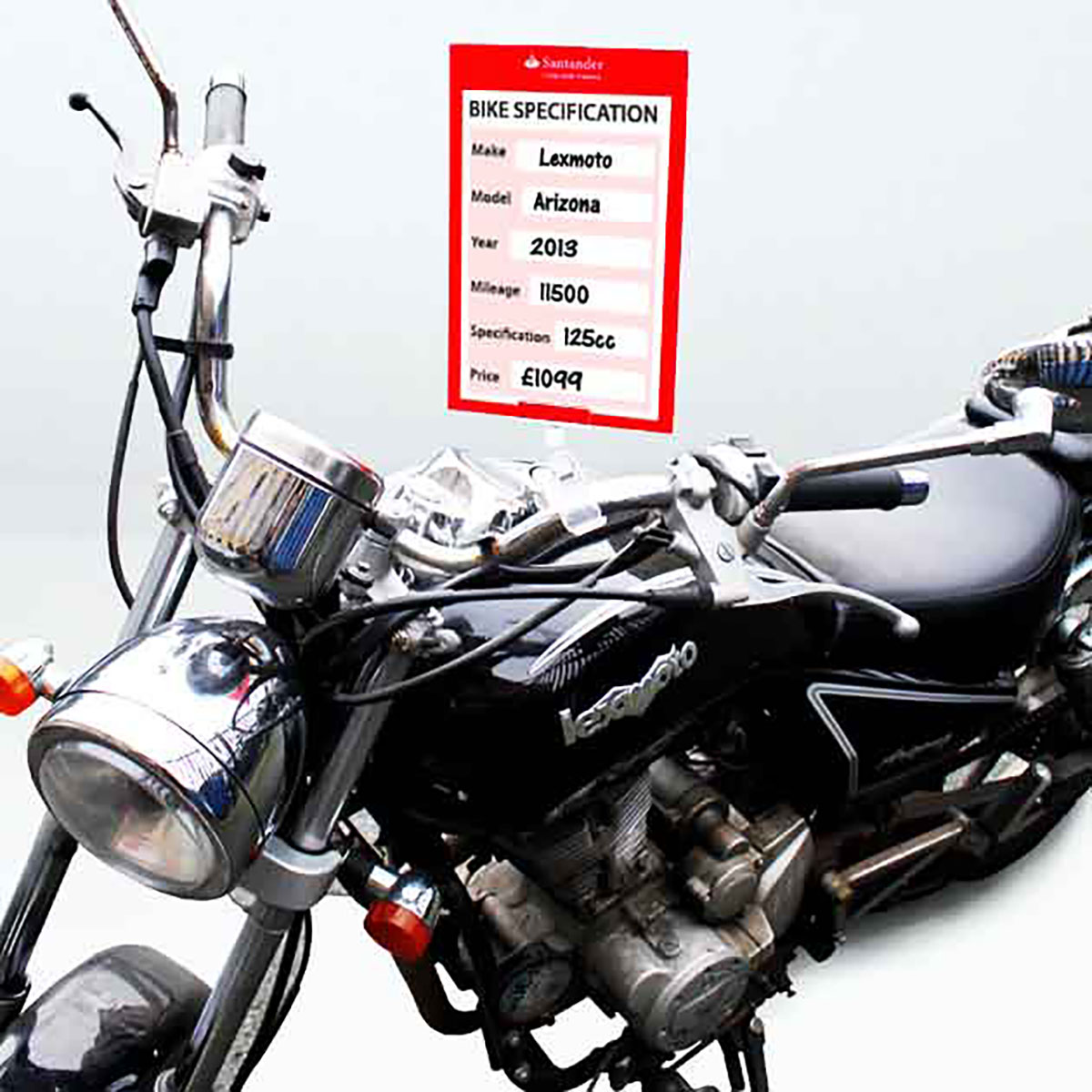holder for motorcycle