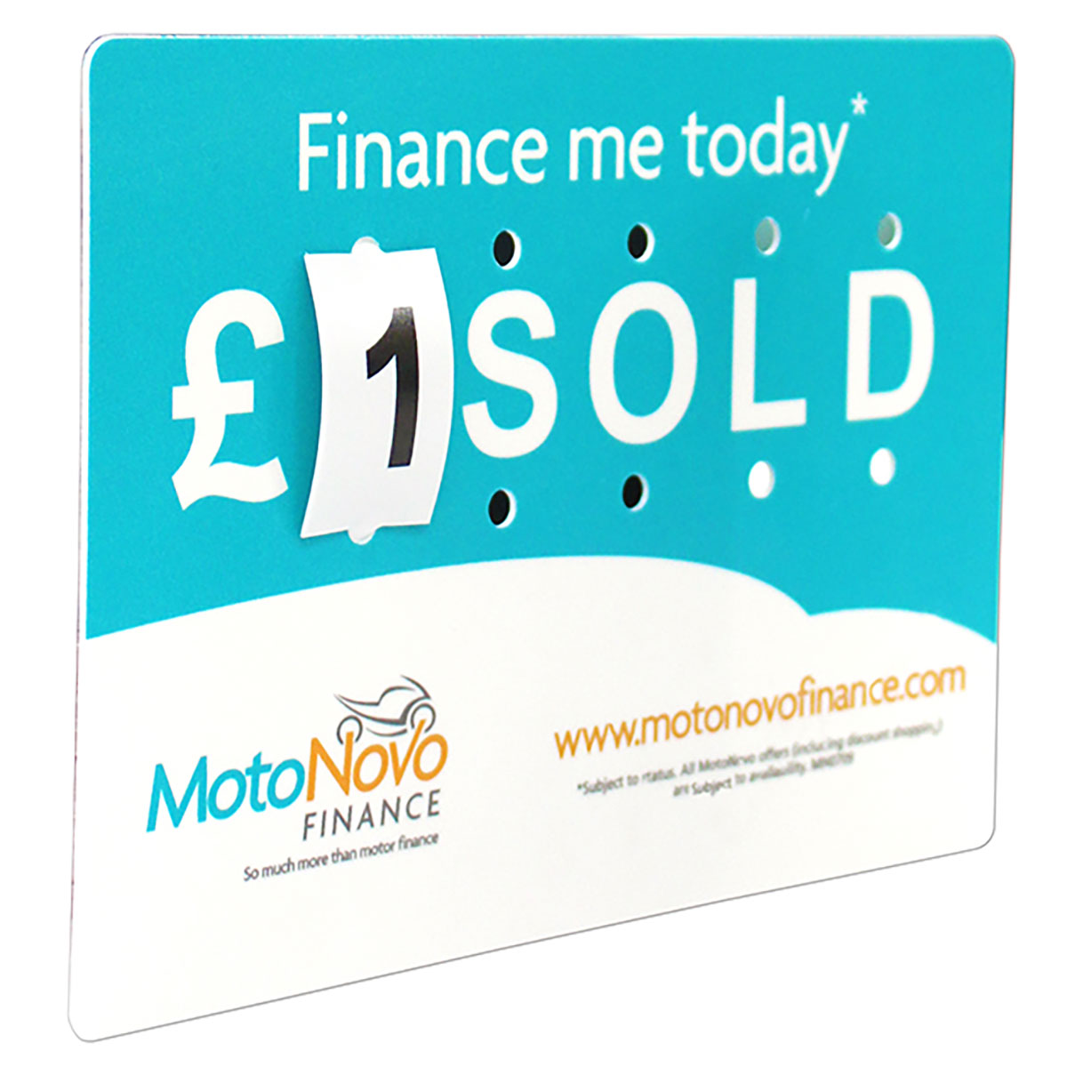 Personalised Motorcycle Pricing Display | Motorcycle Dealer Pricing Display