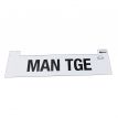 Commercial Vinyl Number Plate Covers