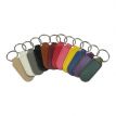 Large Rectangular Leatherette Keyrings