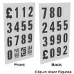 Personalised Clip-In Visor Pricing Display
