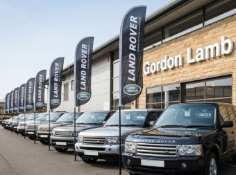 Forecourt Feather Flags