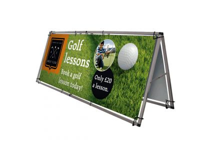 Banner Frames Portable Banner Frame Systems For Outdoor Events