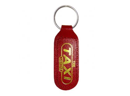 Cigar Shaped Leatherette Keyrings