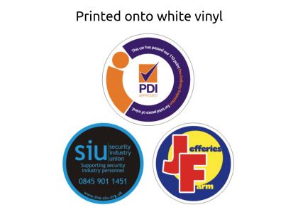 Circular Surface Stickers