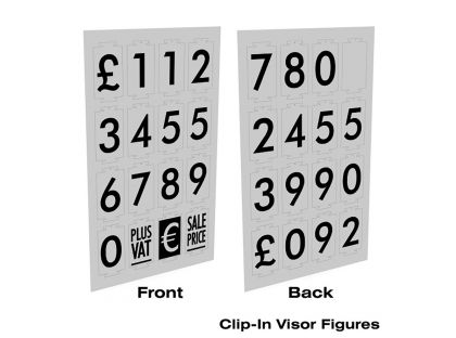 Clip-In Visor Pricing Figures