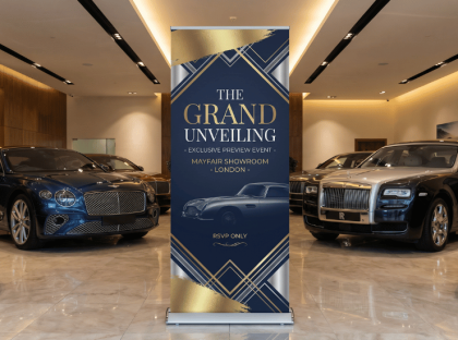 Deluxe Roller Banner Stand