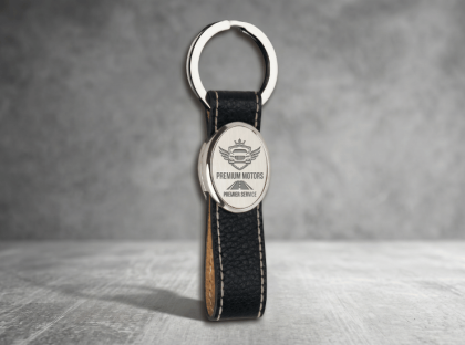Elite Hide Leather Keyring