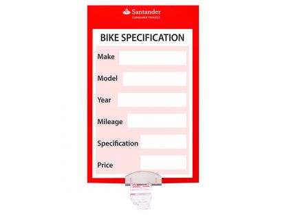 Motorcycle Document Holder - A5