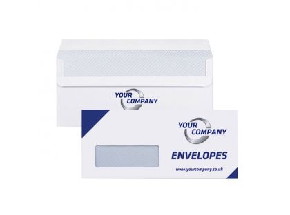 Printed Envelopes -DL with windows