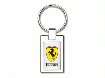 Rectangular Bondi Keyring With Polycrown Emblem