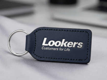 Rectangular Leather Keyrings