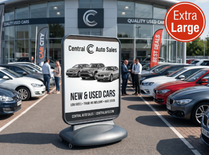Reflex - Extra Large Forecourt Poster Sign