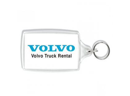 XL Rectangular Acrylic Keyrings