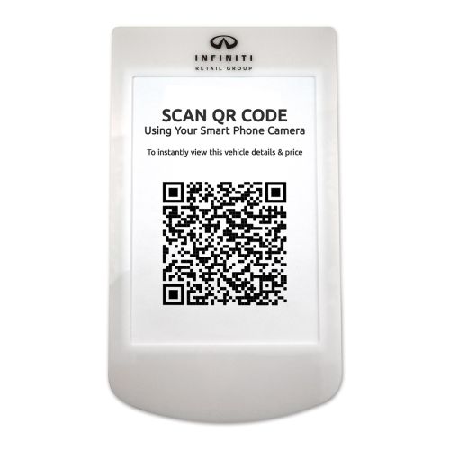 Branded QR Code - Vehicle Windscreen Displays