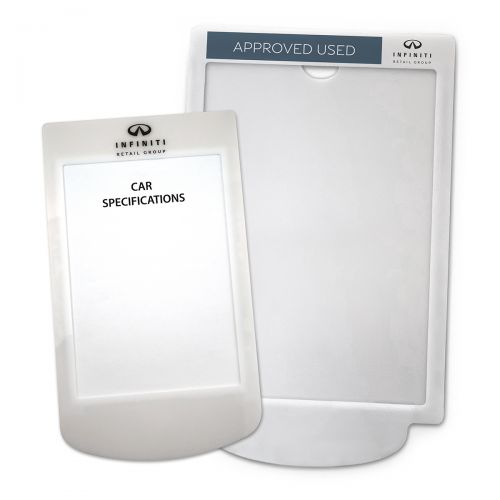 Branded Silent Spec Card Holder - A4/A5