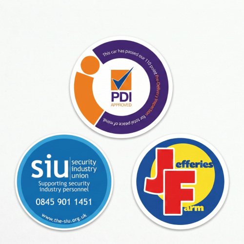 Circular Surface Stickers