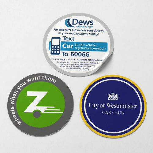Circular Window Stickers