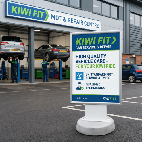 Concrete Base Waterproof sign